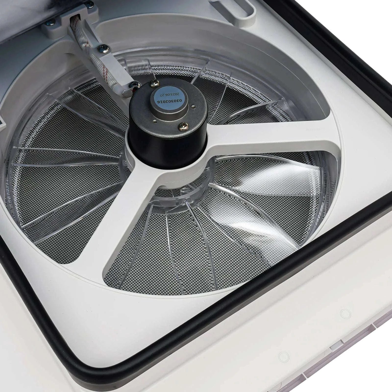 12V RV Ventilation Fan with LED Light 280x280mm-WHITE / spain