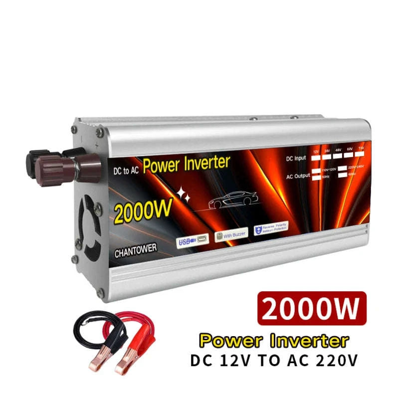 12V to 220V Power Inverter 1500W-1500W 12V