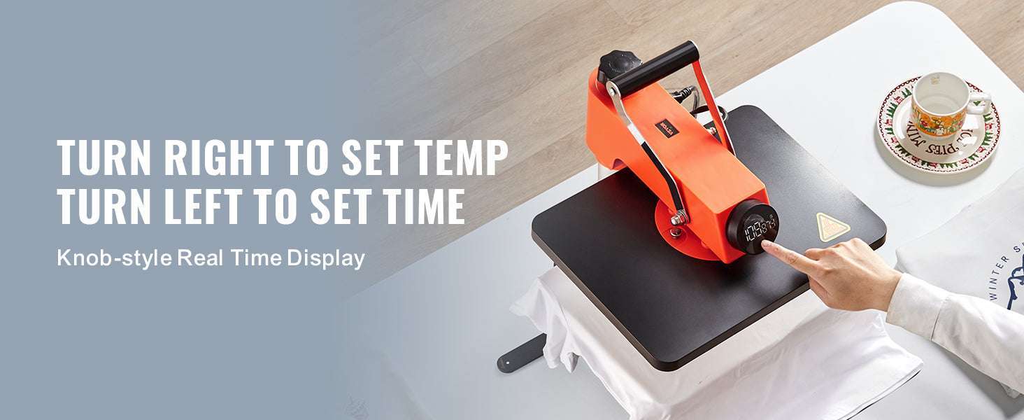 12x15 Heat Press Machine 5-in-1 Swing Away Sublimation Kit-5 in 1 / United States