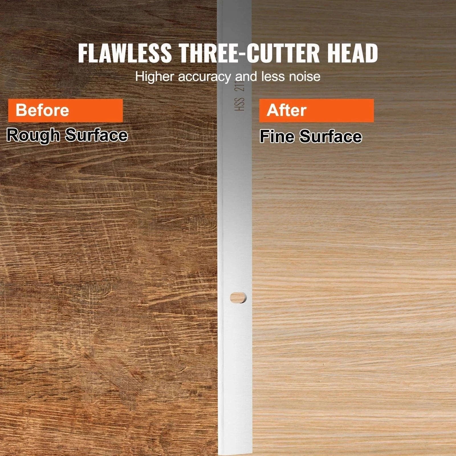 13-Inch HSS Planer Blades for 12.5 in and 13 in Benchtop Planers-13inch / United States
