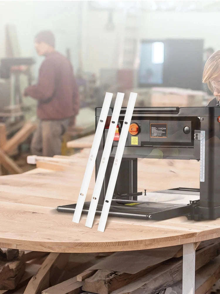 13-Inch HSS Planer Blades for 12.5 in and 13 in Benchtop Planers-13inch / United States