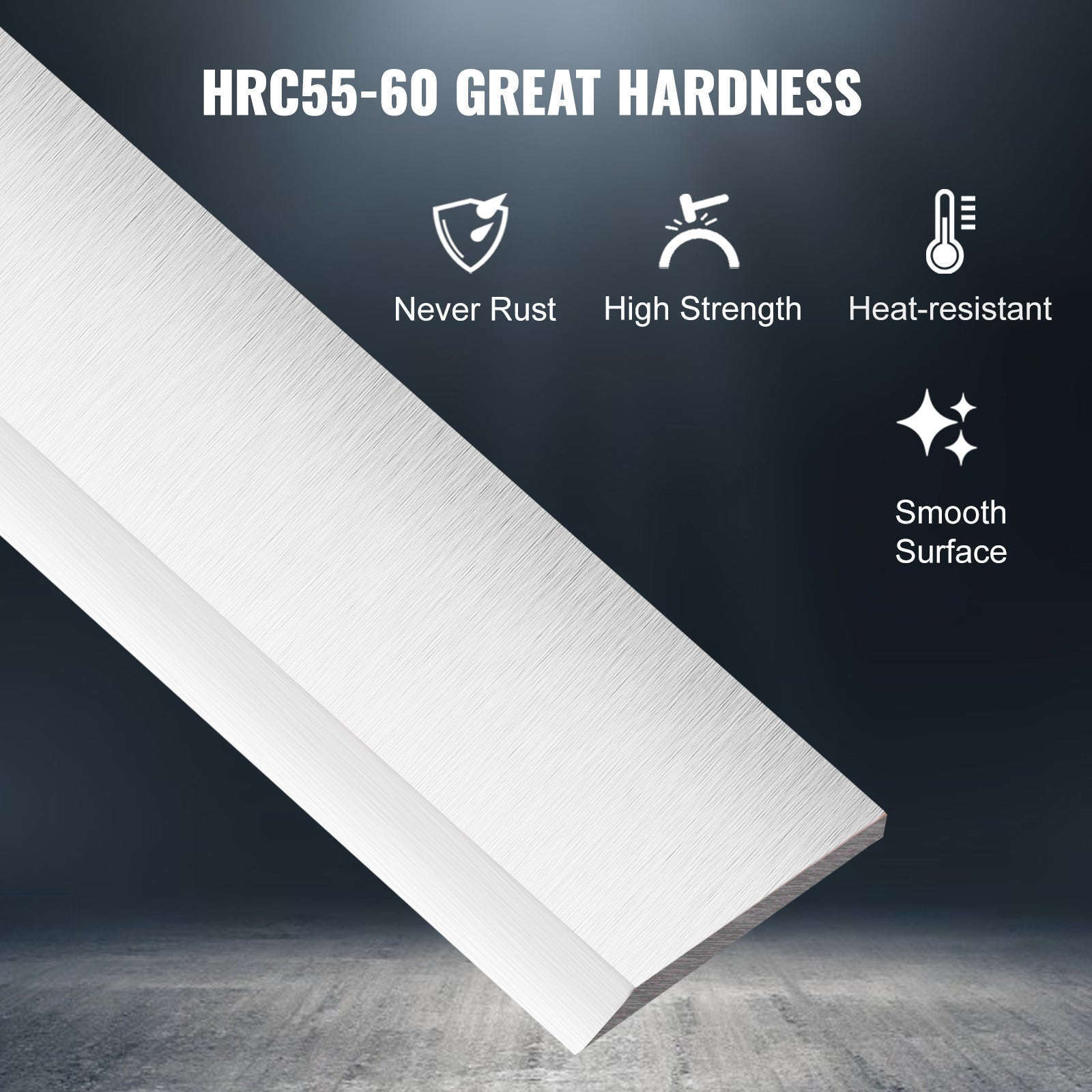 13-Inch HSS Planer Blades for 12.5 in and 13 in Benchtop Planers-13inch / United States