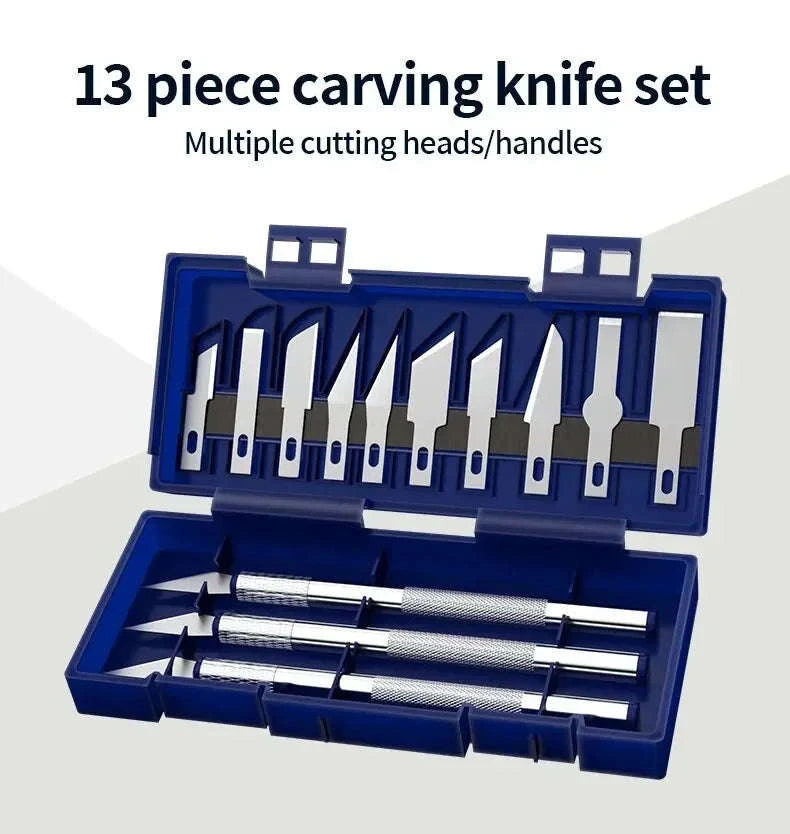 13-Piece Carving Knife Set-1set