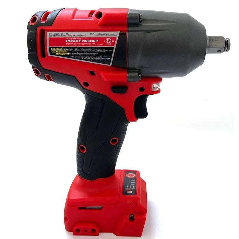 1300Nm Cordless Brushless Impact Wrench for Car & Truck Repair-Nobattery