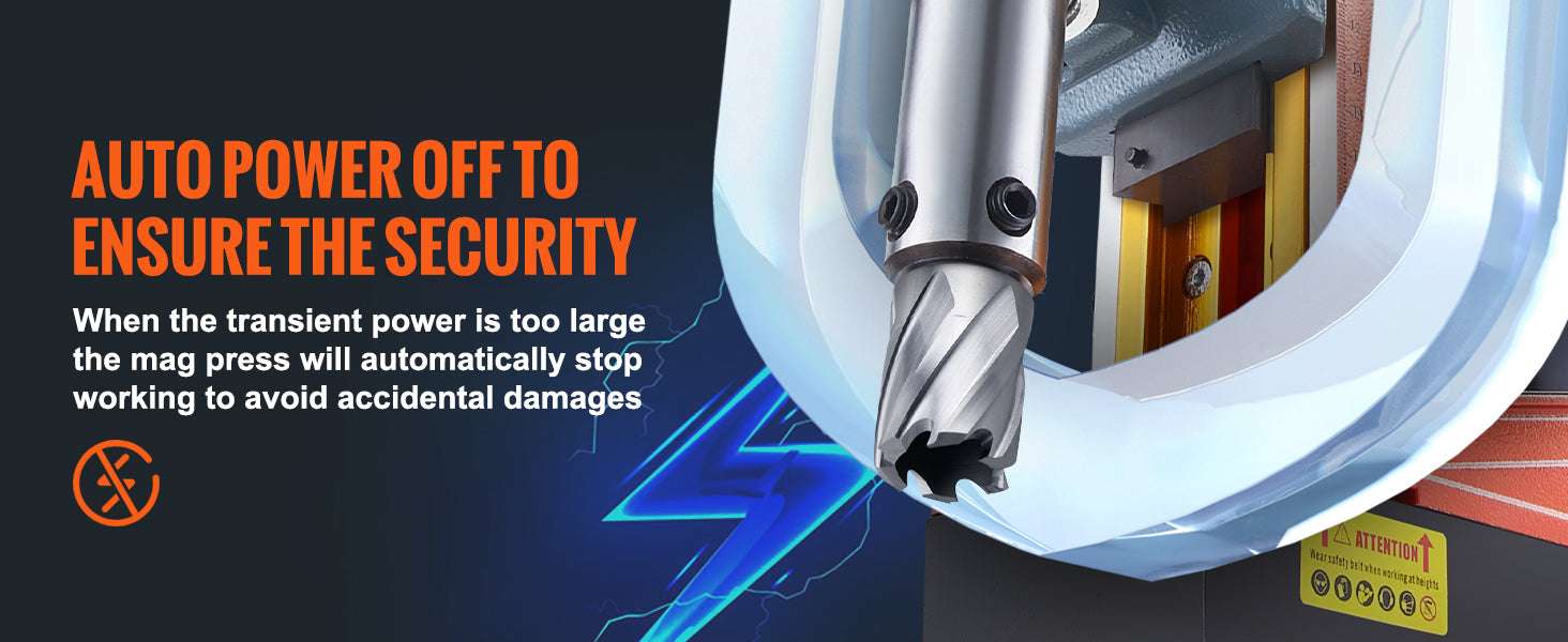 1300W–1550W Magnetic Drill Press with 40mm Boring Capacity-1Drill 50mm 1550W / spain