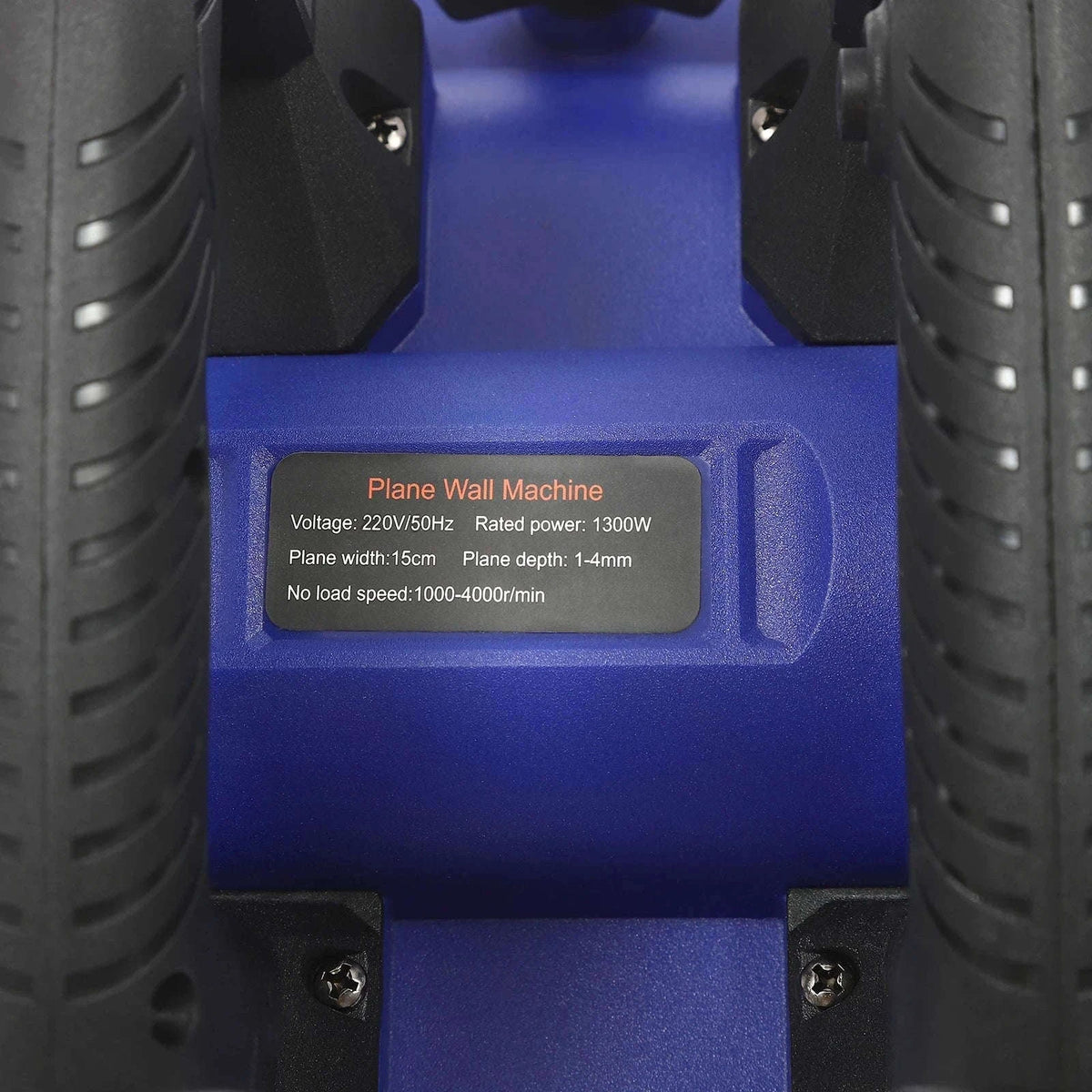 1300W Electric Wall Planer with Cable and Carrying Case-Blue / United States