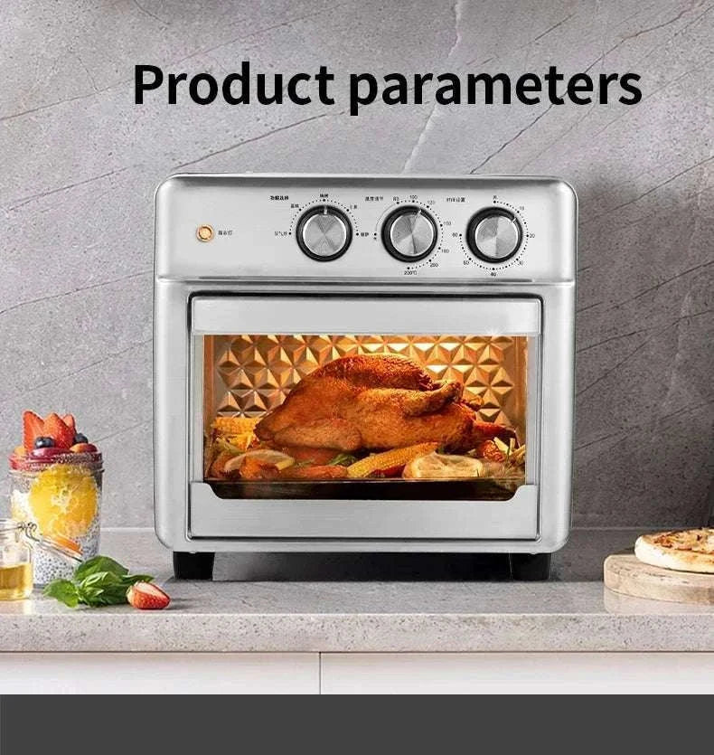 13L Electric Air Fryer Oven with Window, 1200W Oil-Free Cooker-13L / spain / EU