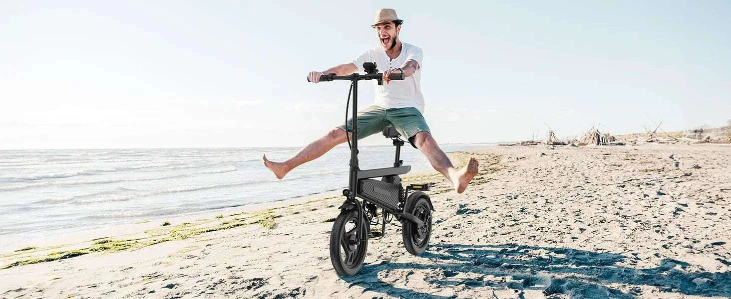 14" Foldable Electric Bike 350W Motor 48V Battery 22MPH Range-L14-5.2Ah / United States