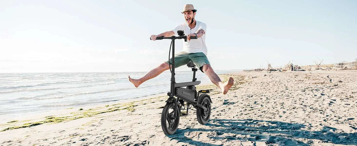 14" Foldable Electric Bike 350W Motor 48V Battery 22MPH Range-L14-5.2Ah / United States