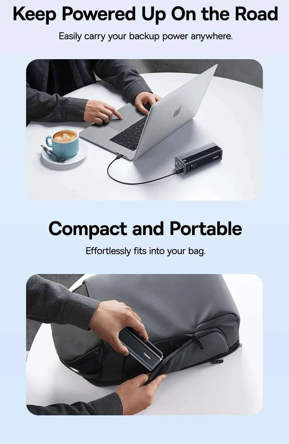 145W Fast Charging Power Bank 20800mAh USB-C Laptop Charger-145W 20800mAh / 20000mAh / United States