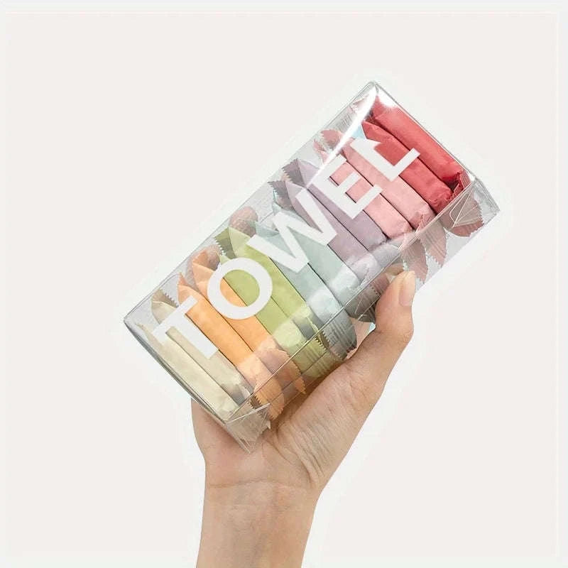 14pcs Compressed Disposable Face Towels for Travel and Daily Use-United States / 14PCs