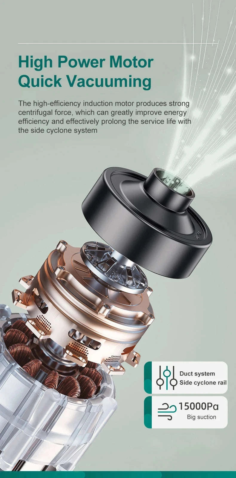 15000Pa Multifunctional Handheld Vacuum Cleaner-200545-Long