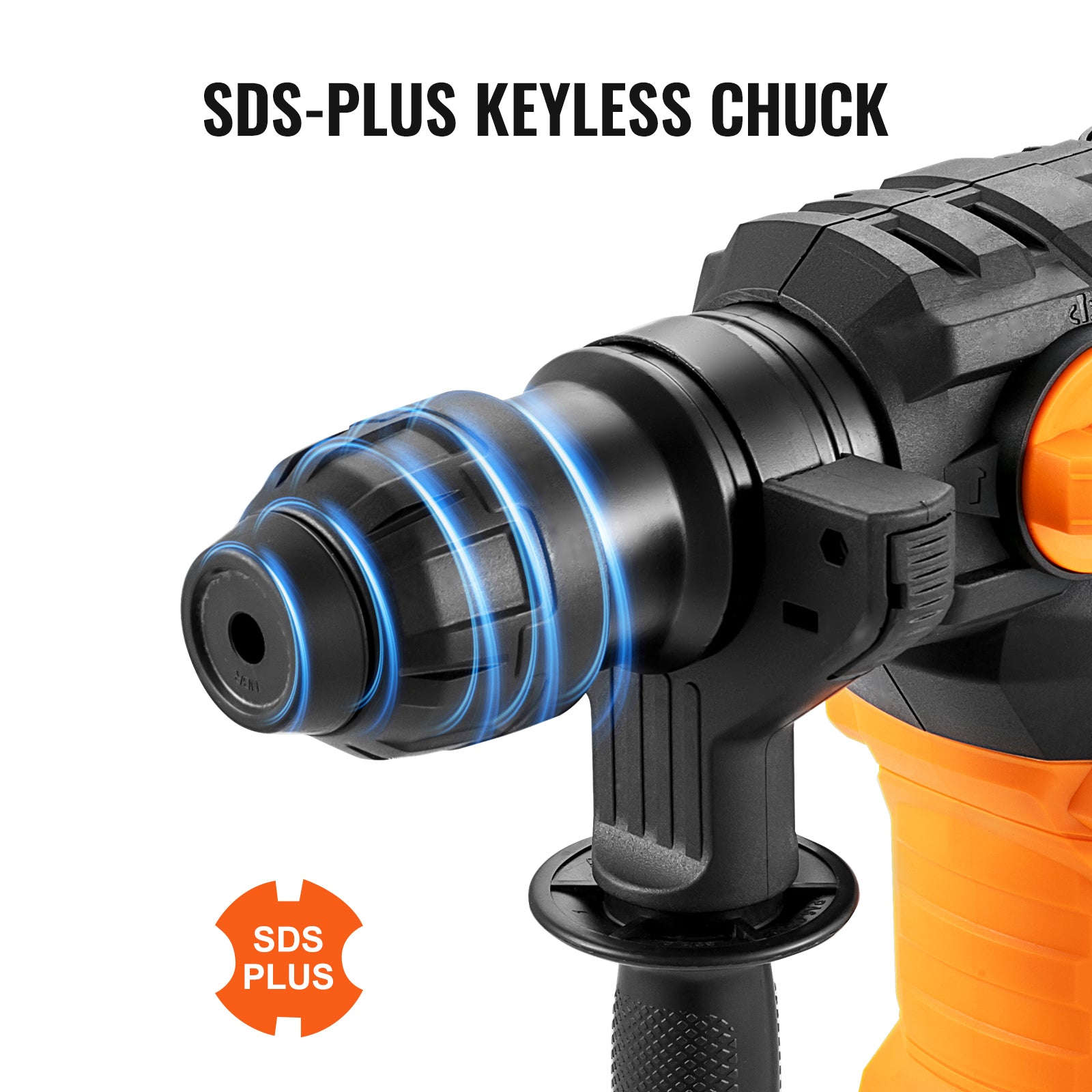 1500W Rotary Hammer Drill 32mm 4 Modes Corded Demolition Tool-32mm1500W / United States