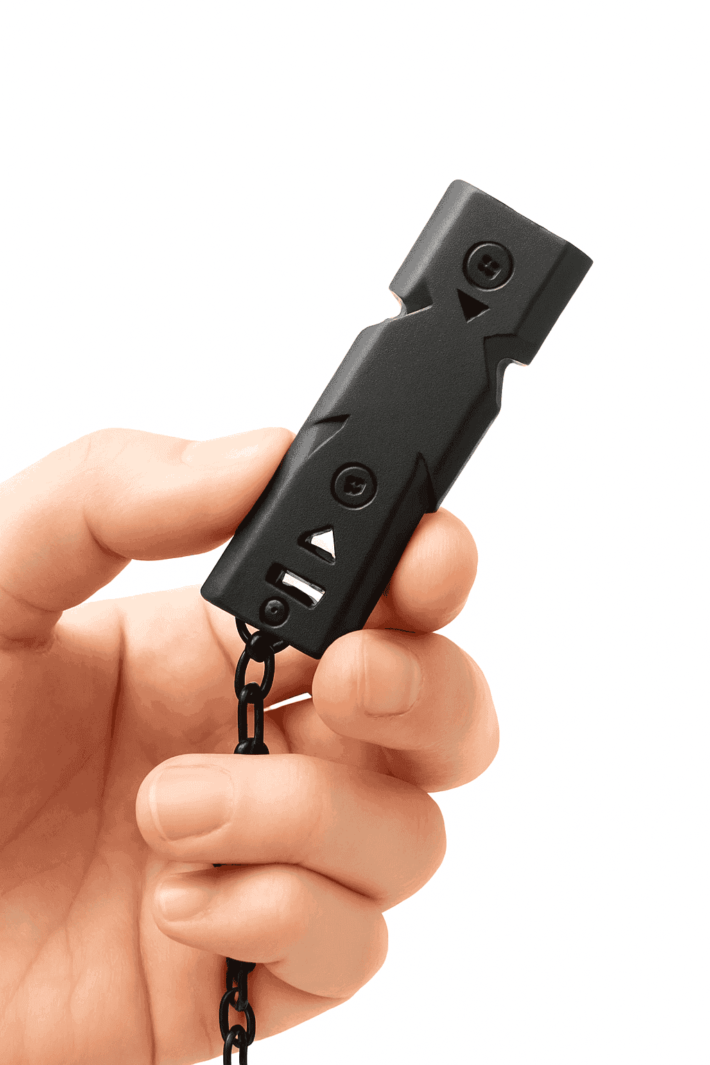 150dB Survival Whistle for Emergency Signaling Outdoors-black