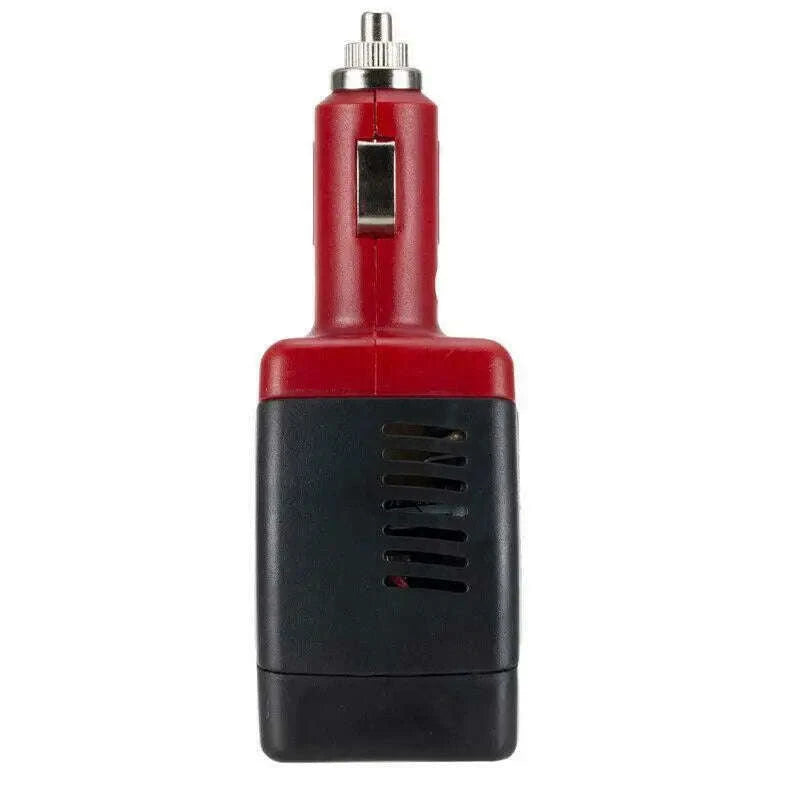 150W Car Power Inverter DC 12V to AC 220V with USB Ports-Default Title
