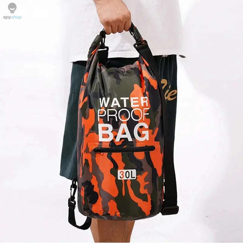 15L & 30L Waterproof Dry Bag Backpack-30L Dark Blue