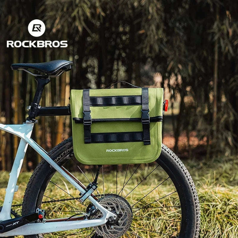 15L Bicycle Front & Fork Waterproof Bag Saddle Storage Pack-3014009103 / 15L