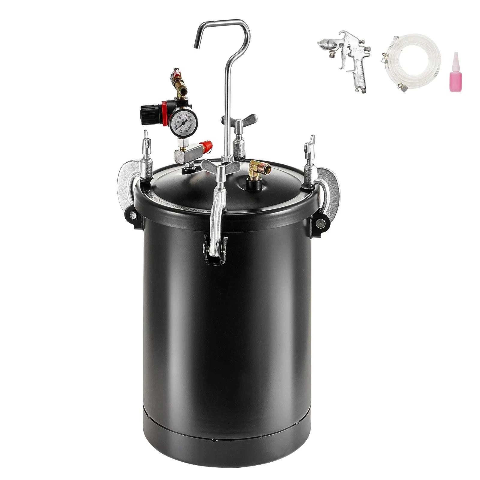 15L Spray Paint Pressure Pot Tank with Gun & Adjustable 60 PSI-20L / spain