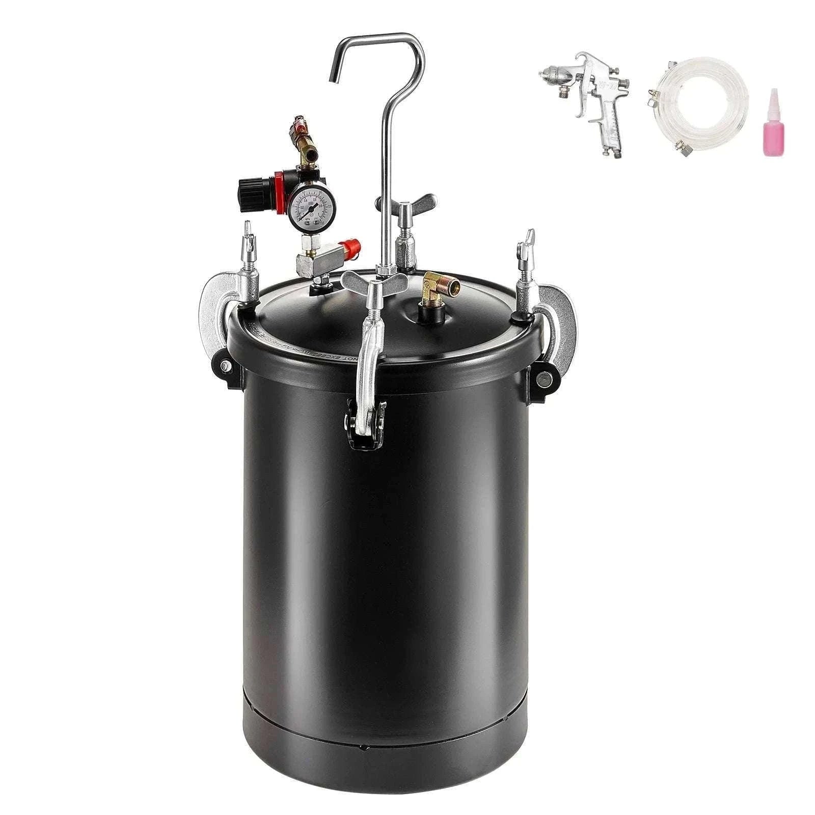 15L Spray Paint Pressure Pot Tank with Gun & Adjustable 60 PSI-20L / spain