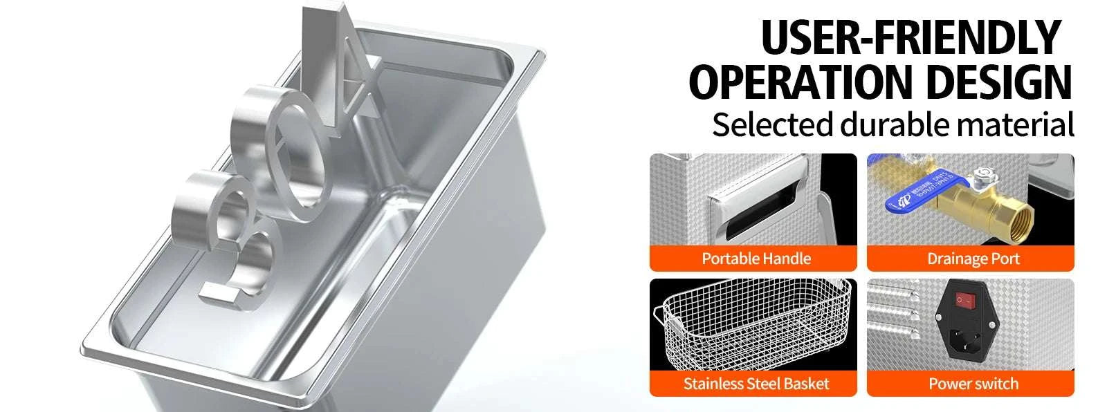 15L Ultrasonic Cleaner 40KHz 360–540W for Precision Parts Cleaning-15L 540W / AU / China Mainland