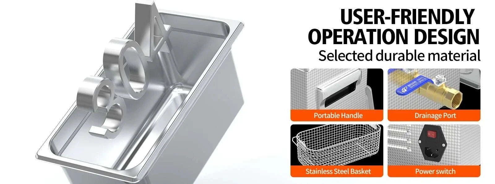 15L Ultrasonic Cleaner 40KHz 360–540W for Precision Parts Cleaning-15L 540W / AU / China Mainland