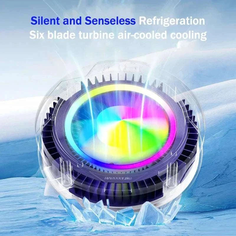 15W Magnetic Back-Clip Ice Cooling Radiator SL25-SL25-Black
