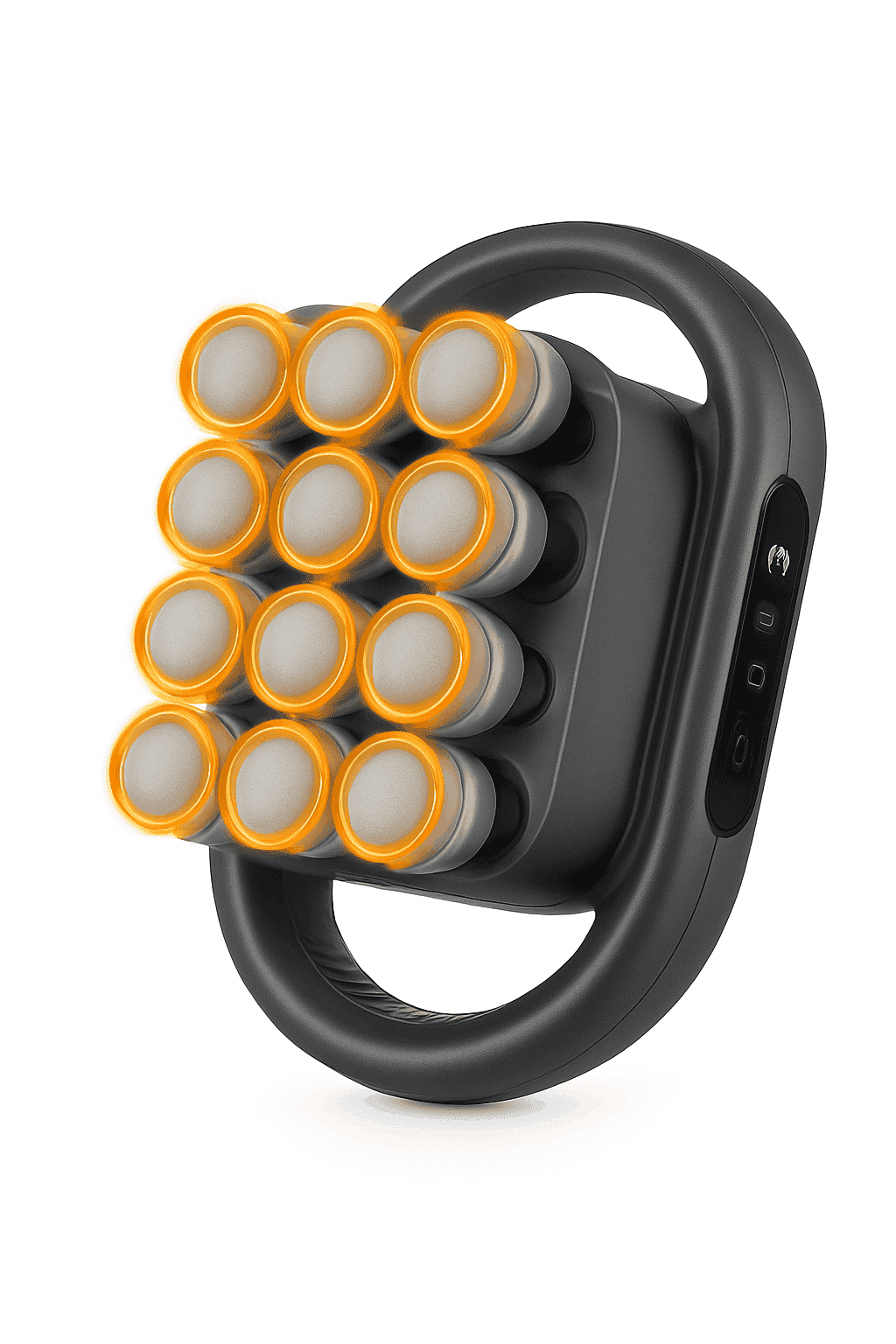 16-Head Fascia Massage Gun for Deep Muscle Relief-16 head-grey