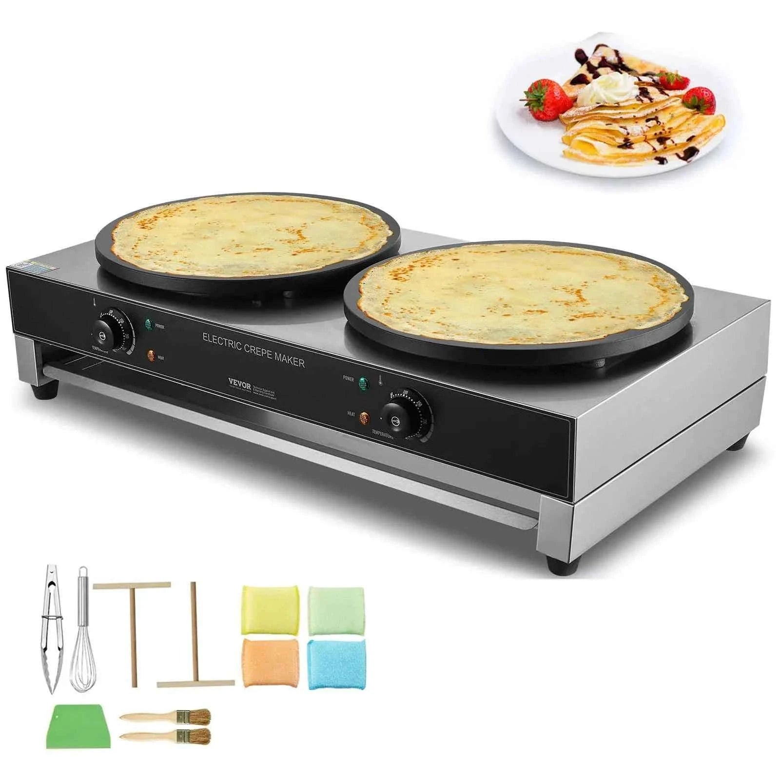 16-Inch Electric Double Head Crepe Maker-United States