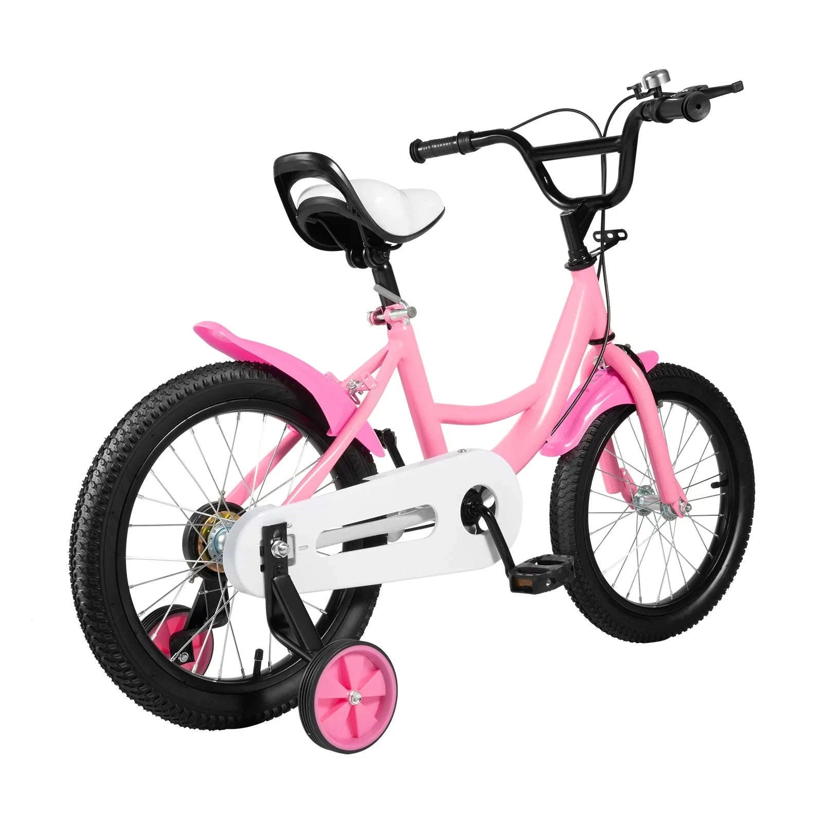 16-Inch Kids Bike Adjustable Height with Dual Brakes-Pink / GERMANY