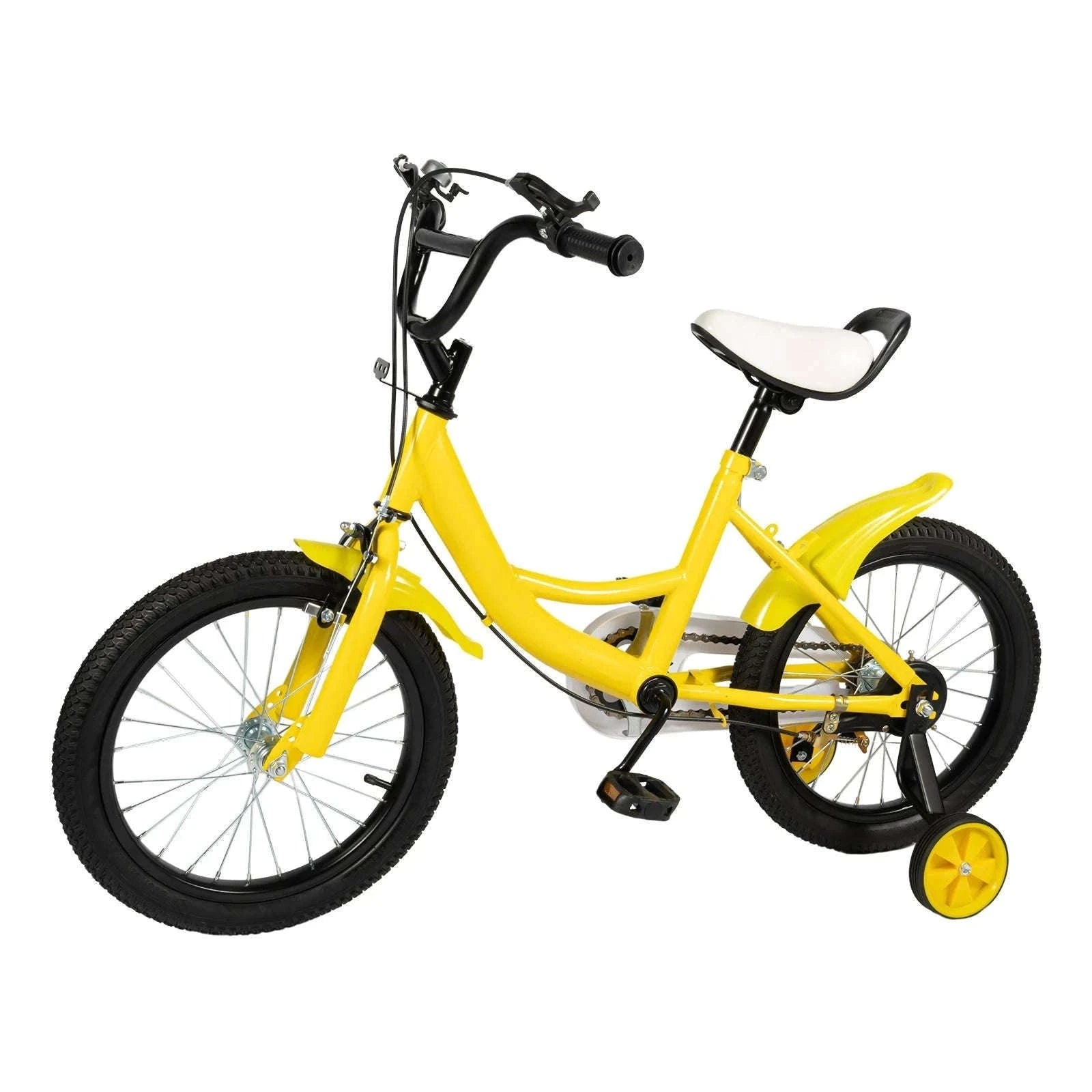 16-Inch Kids Bike Adjustable Height with Dual Brakes-Pink / GERMANY