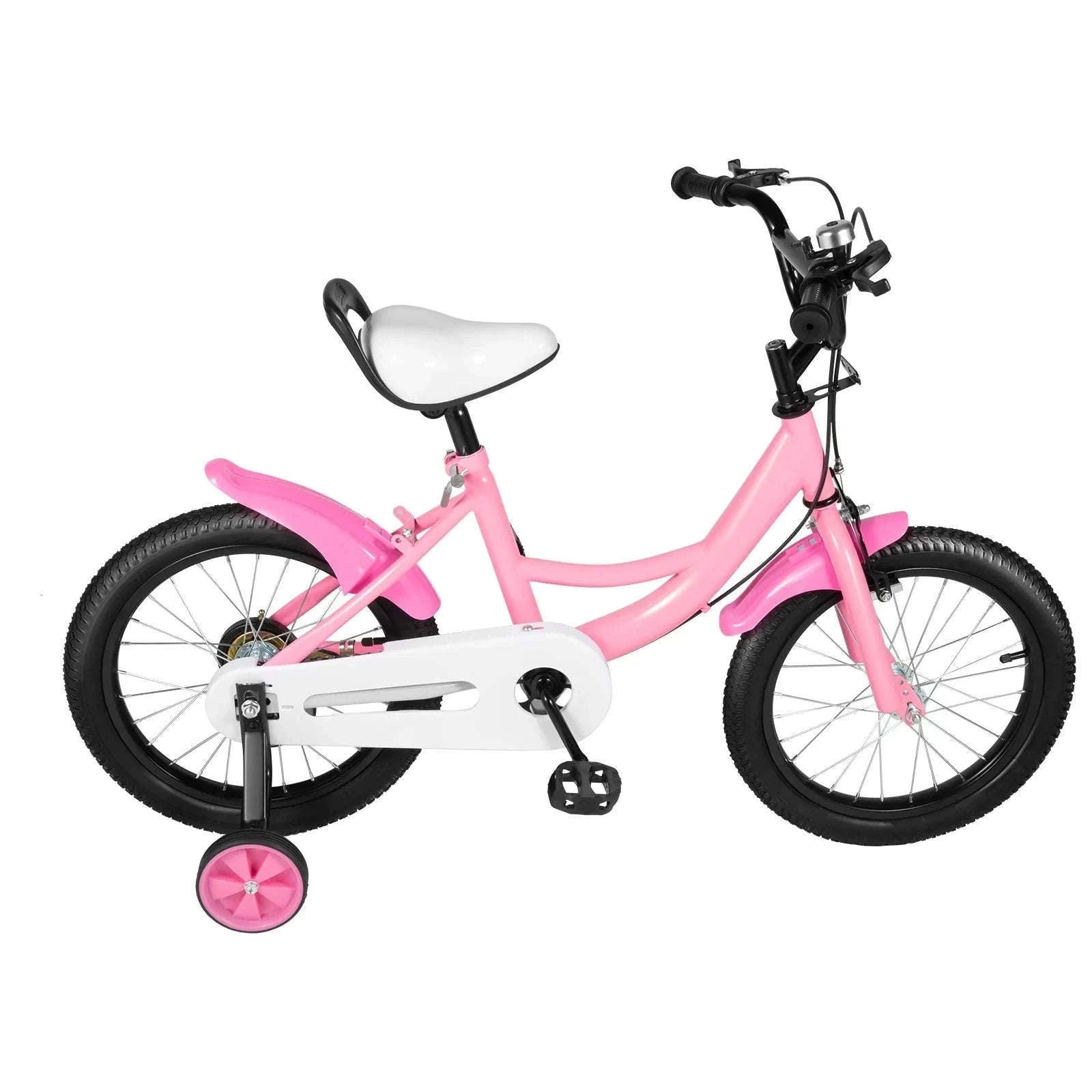 16-Inch Kids Bike Adjustable Height with Dual Brakes-Pink / GERMANY