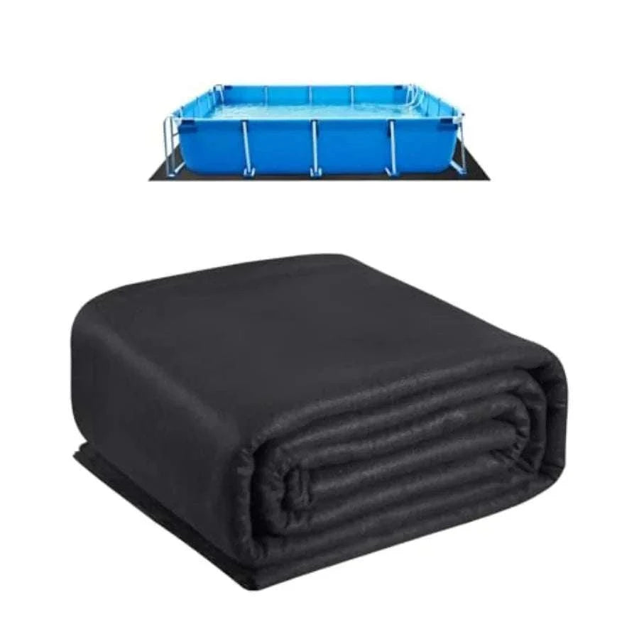 16' x 32' Pool Liner Pad for Above Ground Pools, Heavy Duty Protection-United States / Rectangle / 12x24FT