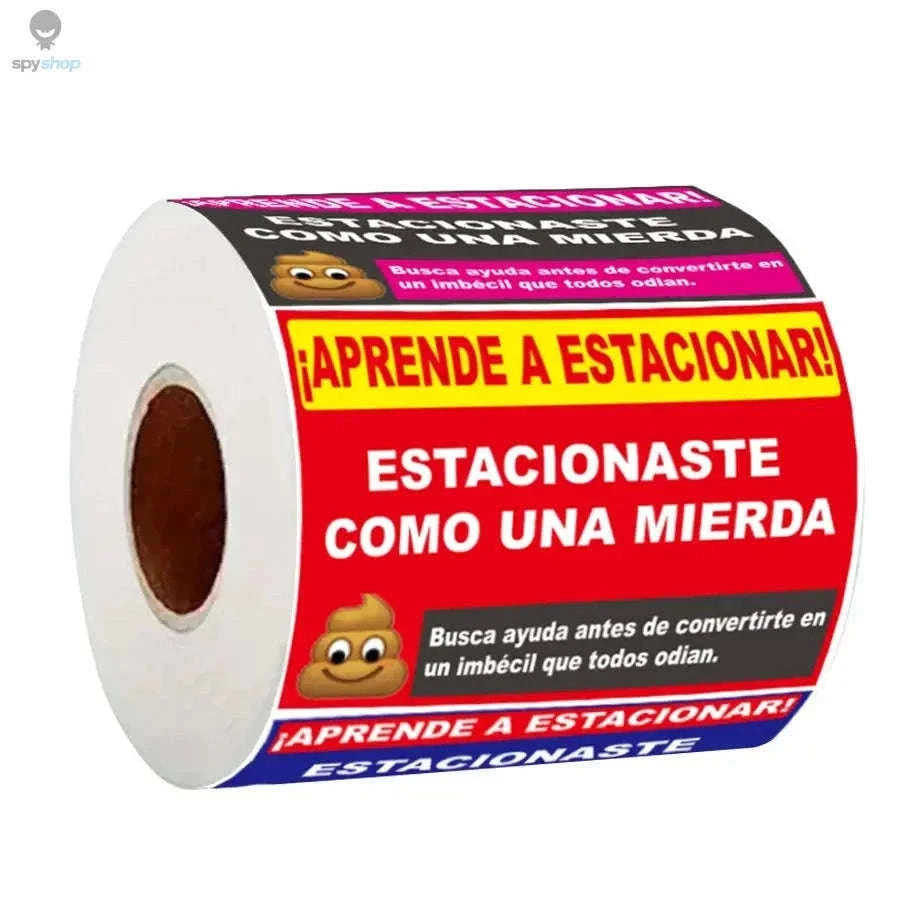 160 Funny Spanish Parking Stickers for Cars and Windows-MULTI / CHINA