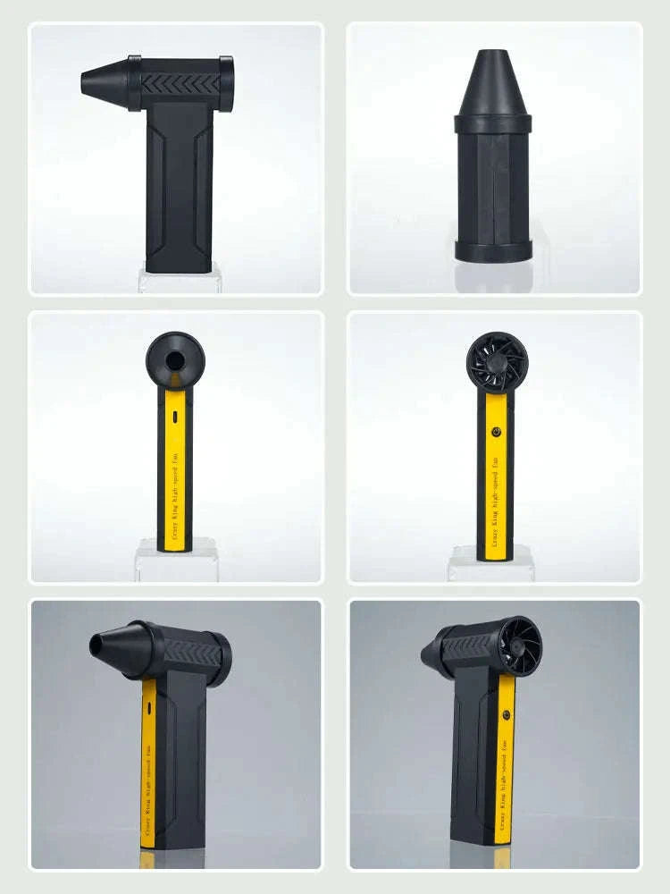 160000 RPM Brushless Turbo Jet Fan with 350g Thrust-black