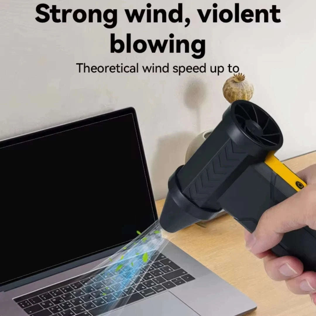 160000 RPM Brushless Turbo Jet Fan with 350g Thrust-black