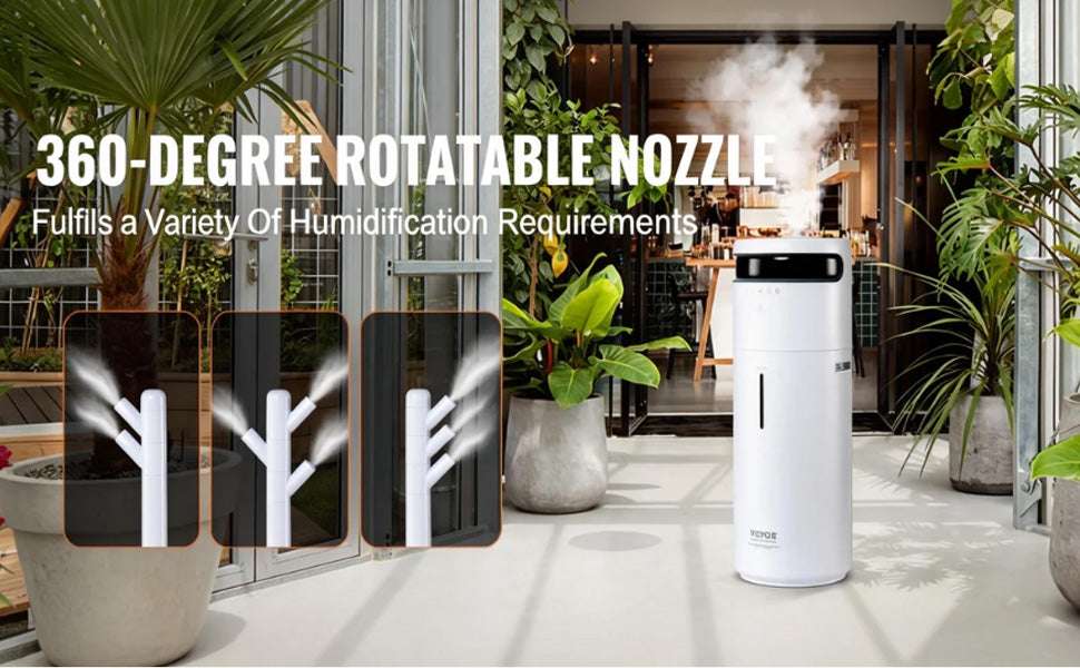 16L Large Capacity Ultrasonic Humidifier for Home & Commercial Use-1000ml per hour / United States
