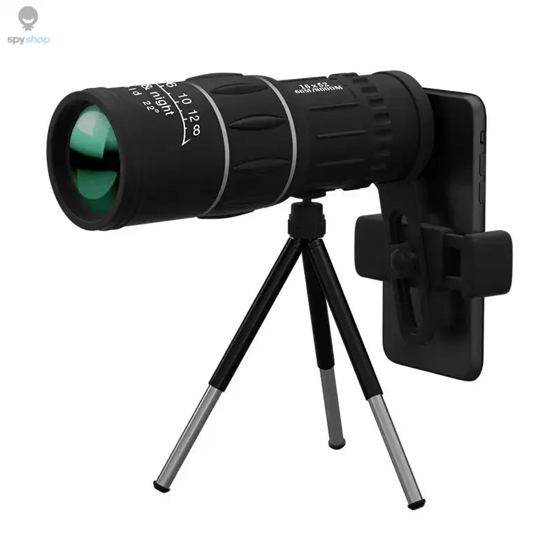 16x52 Monocular Telescope High-Power Dual Focus Optical Zoom Scope High Magnification Long Range Night Spyglass Telescope 