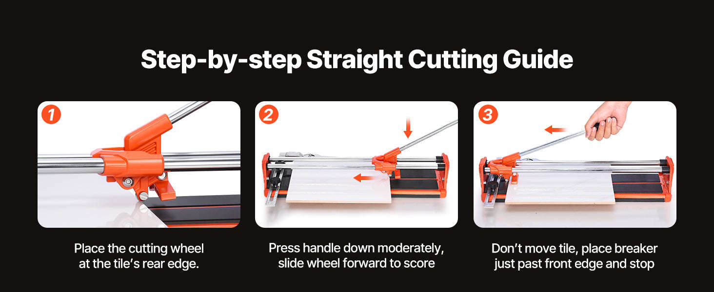 17-Inch Manual Tile Cutter for Wall and Polished Tiles-17Inch / france