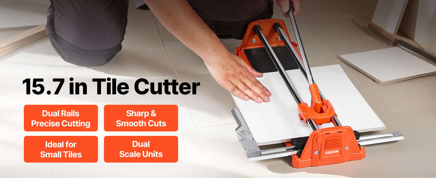 17-Inch Manual Tile Cutter for Wall and Polished Tiles-17Inch / france