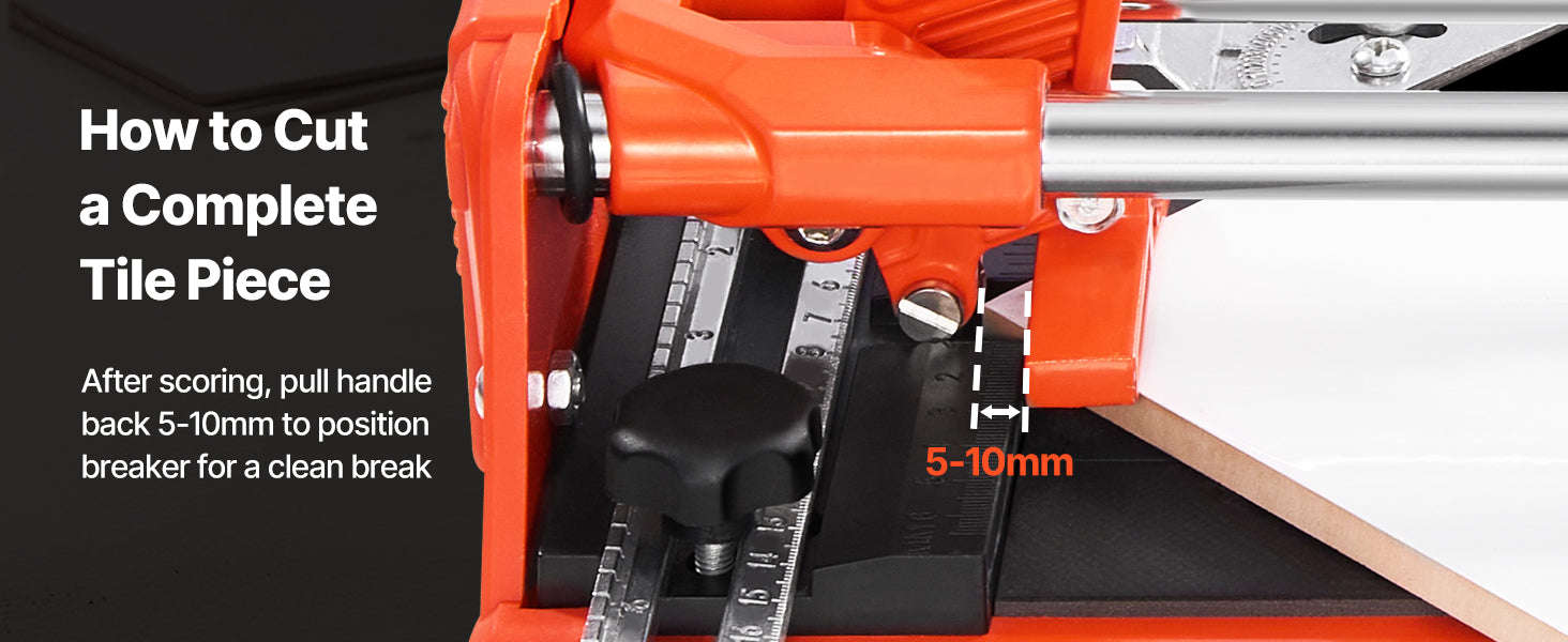 17-Inch Manual Tile Cutter for Wall and Polished Tiles-17Inch / france