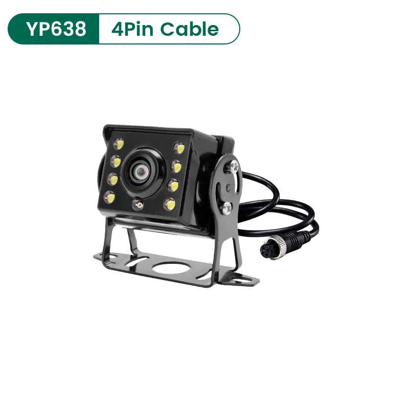 170° 1080P AHD Fisheye Wide Angle Rear View Camera with Night Vision-YP637-5M