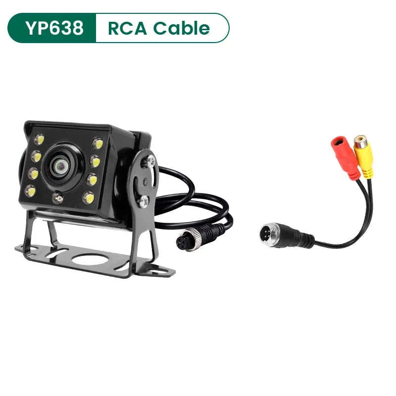 170° 1080P Wide Angle Car Rear View Camera for Bus Truck-YP637-4Pin