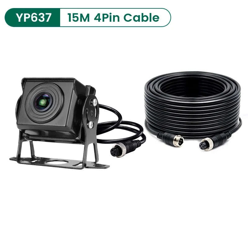170° 1080P Wide Angle Car Rear View Camera for Bus Truck-YP637-4Pin
