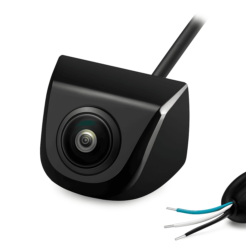 170 Degree Night Vision Rear View Camera-Black Camera