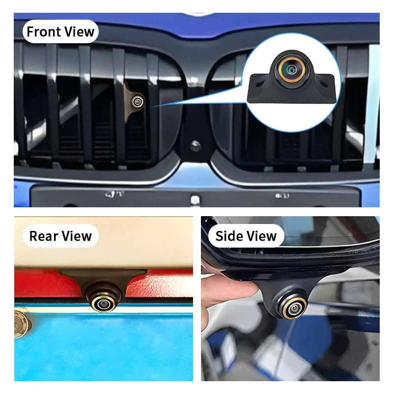 170° HD Car Rear View Camera with Night Vision and Guiding Line-017F-AHD720P-1080P / 12 V