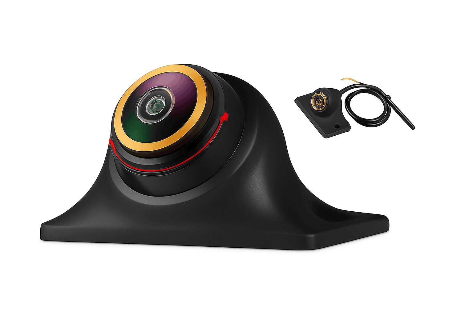 170° HD Car Rear View Camera with Night Vision and Guiding Line-017F-AHD720P-1080P / 12 V