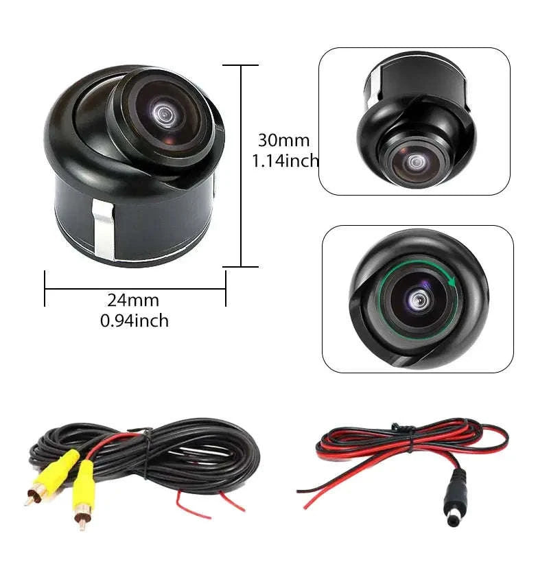 170° HD Rear Camera with Night Vision for Parking-046-CVBS-1080P