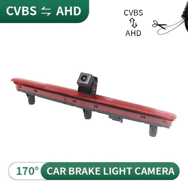 170° Wide Angle Brake Light Reverse Camera for VW T5 Transporter-CVBS-AHD / 12 V