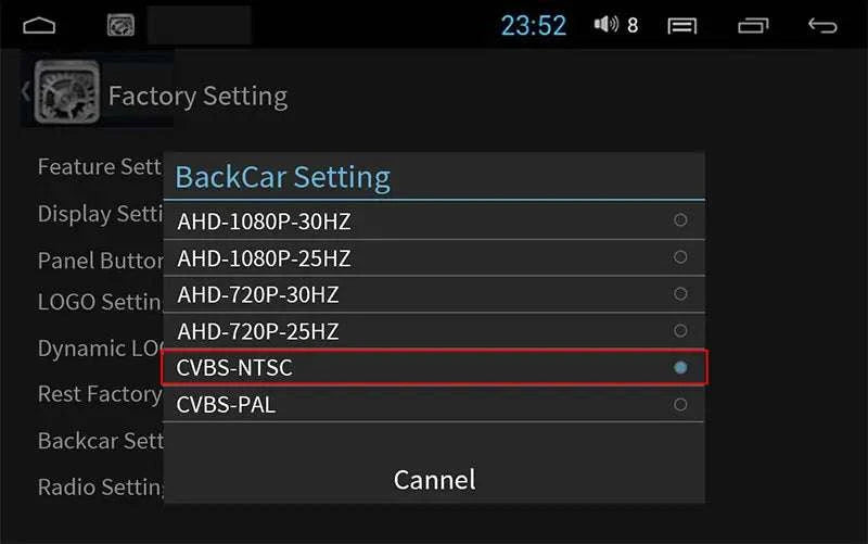 170° Wide Angle Brake Light Reverse Camera for VW T5 Transporter-CVBS-AHD / 12 V