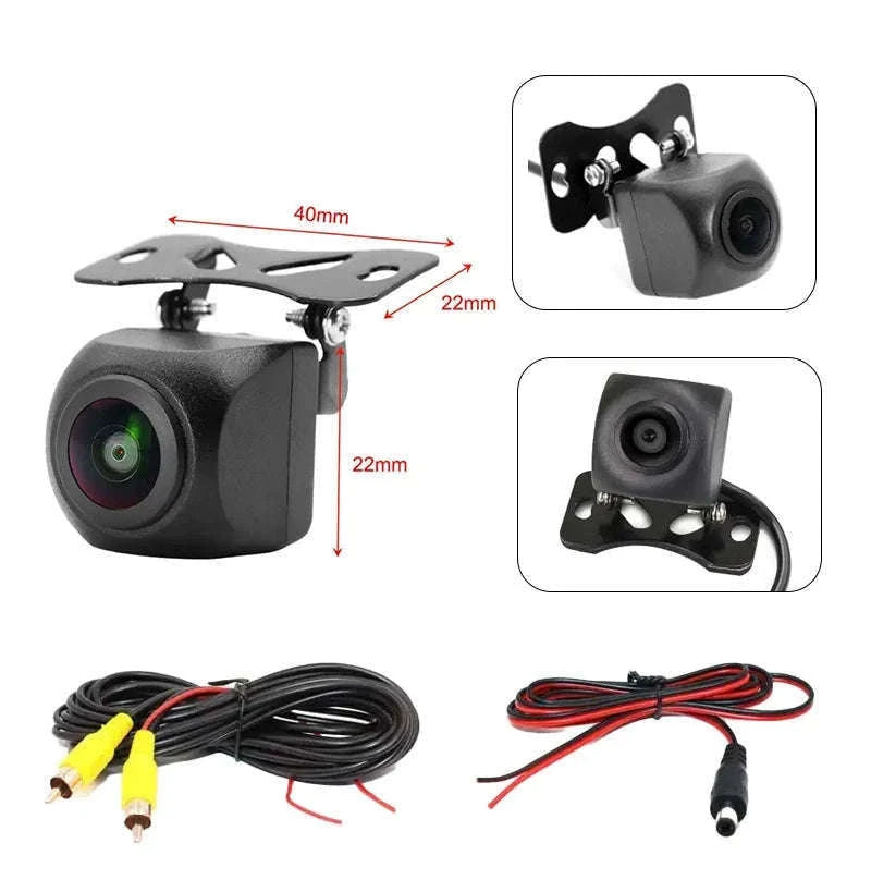 170° Wide Angle Car Backup Camera 1080P Night Vision AHD-015-CVBS-720P / 12 V